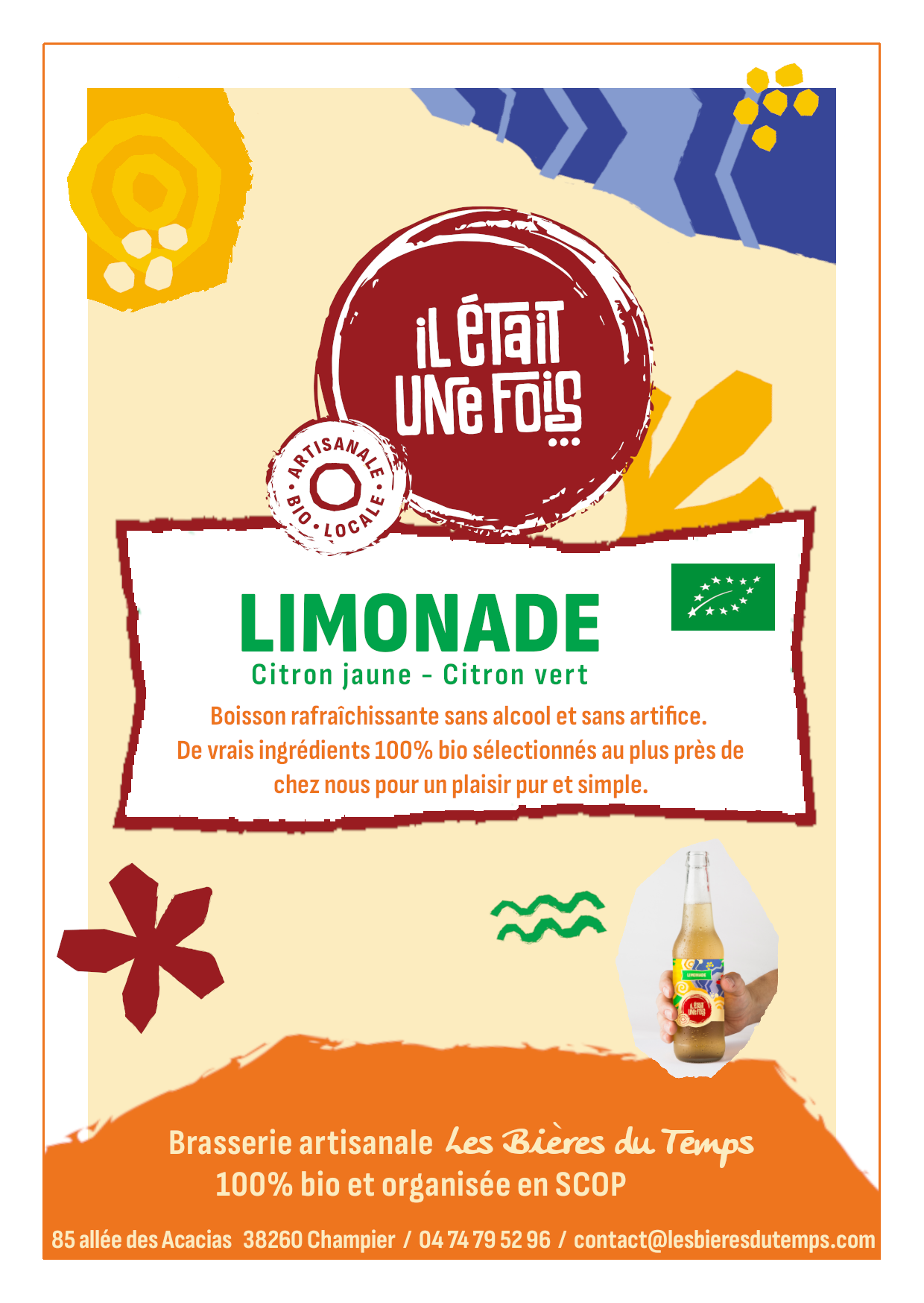 Document commercial A6 - Verso - sans tarif